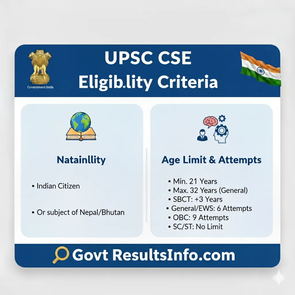 UPSC CSE Eligibility Criteria: Age Limit, Attempts & Qualification