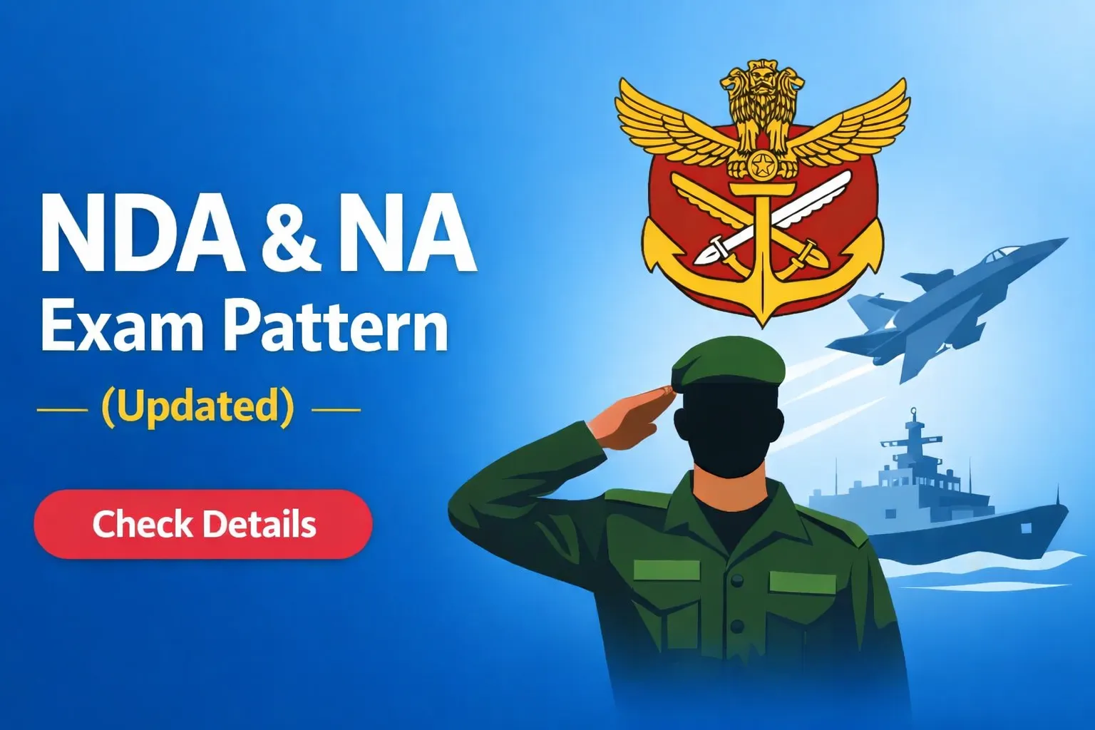 NDA & NA Exam Pattern 2026 – Written Exam, Marks, SSB Process Explained