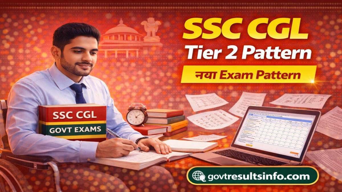 SSC CGL Tier 2 Exam Pattern 2026: Section Wise New Pattern GovtResultsInfo