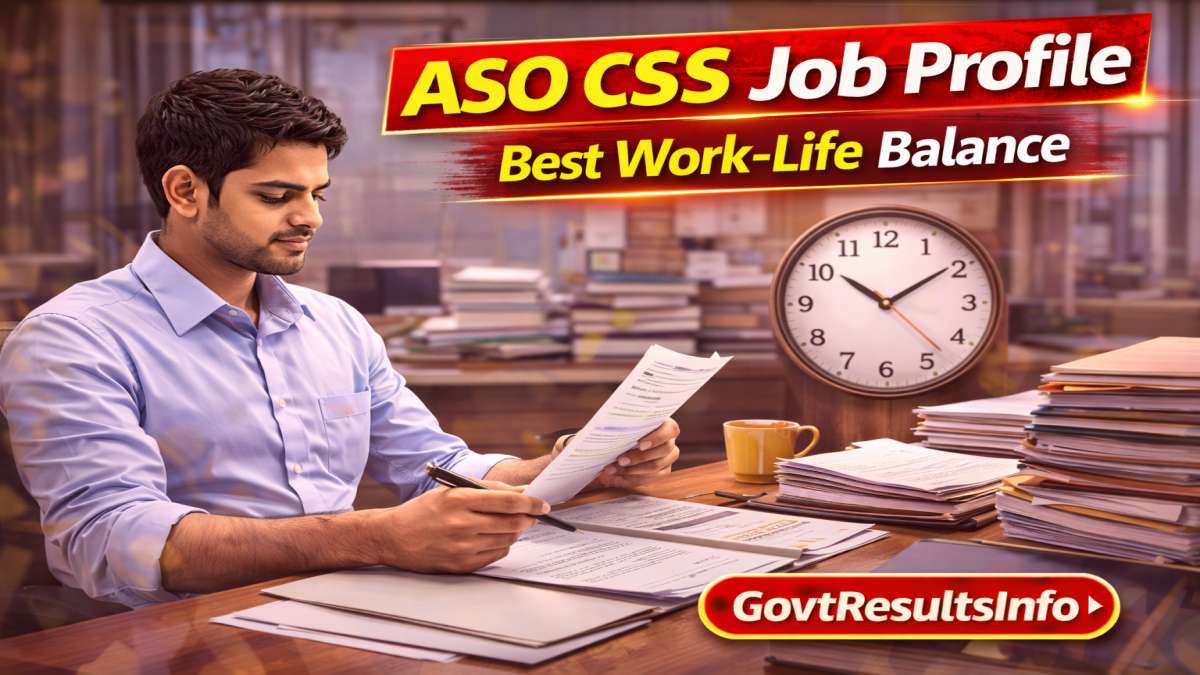 ASO in CSS Job Profile (Work-Life Balance), Salary, Career Path ...