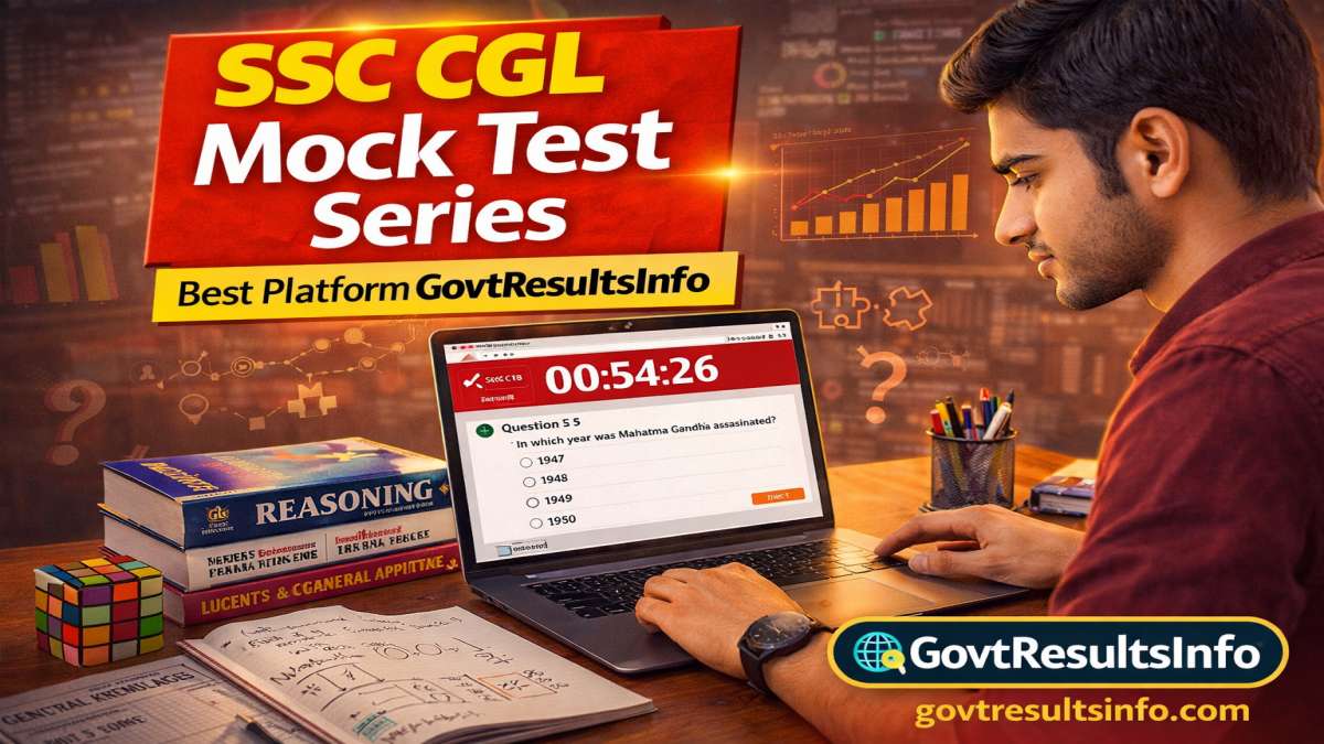 Best Mock Test for SSC CGL 2026: [Free + Paid] 100% Selection