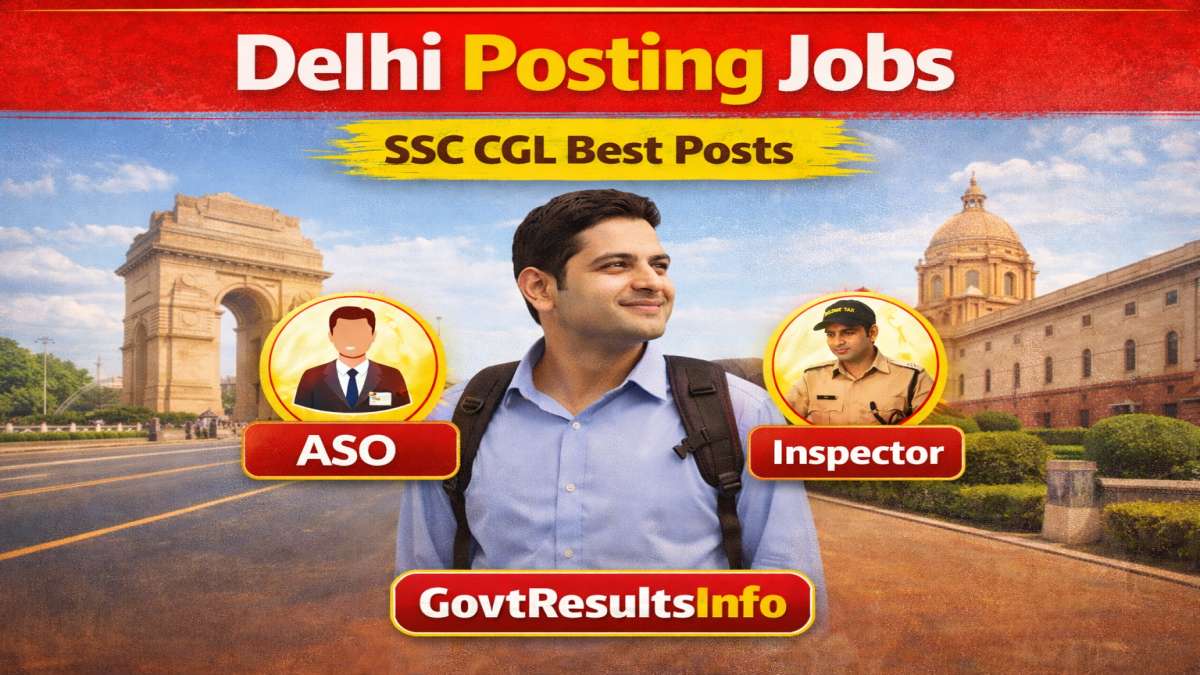 Cgl Posts List Delhi Posting के लिए सबसे अच्छी SSC CGL Posts 2026: Top Jobs List ...